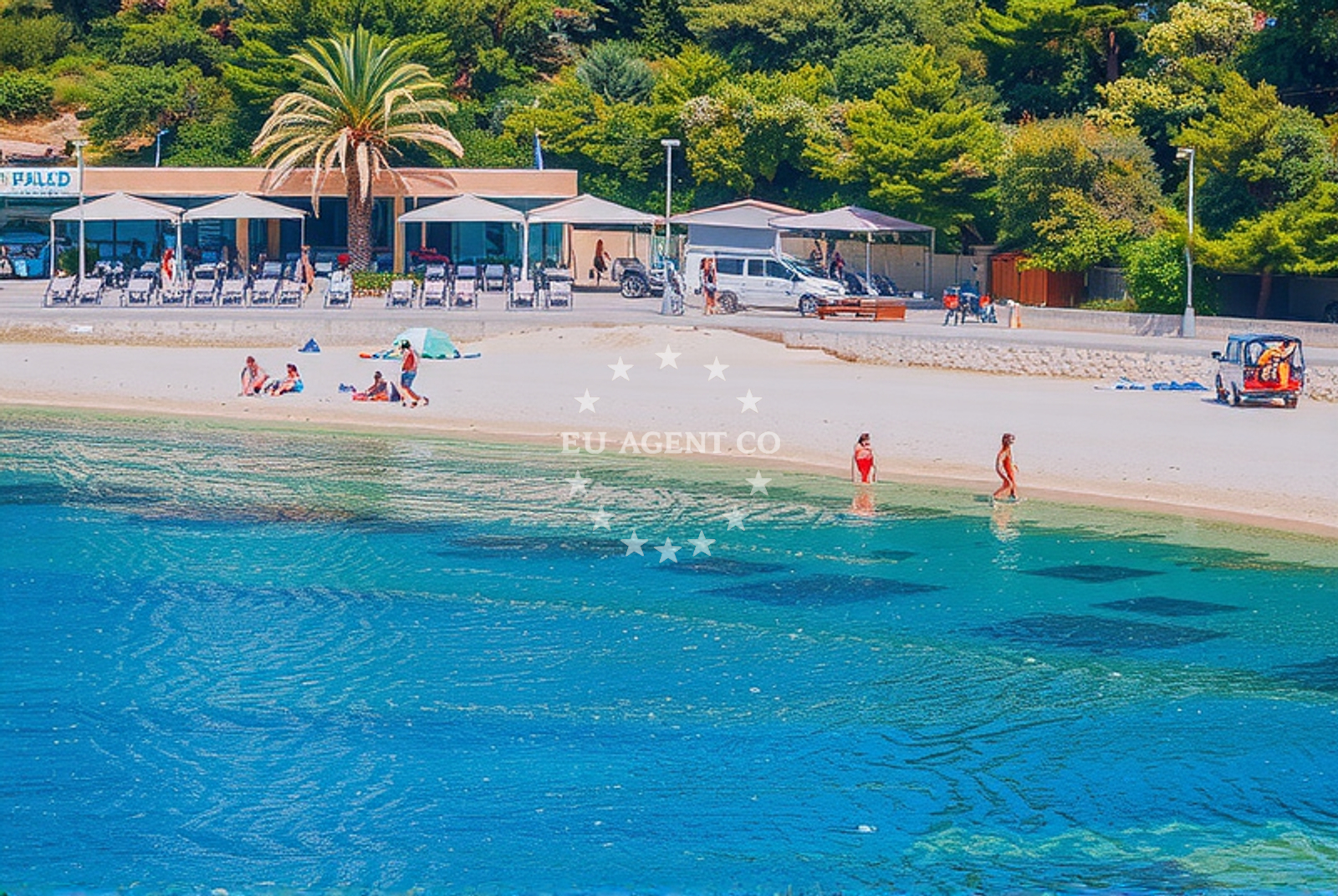 Additional view of Trstenik beach in Ulica Ivana pl. Zajca 18, Split
