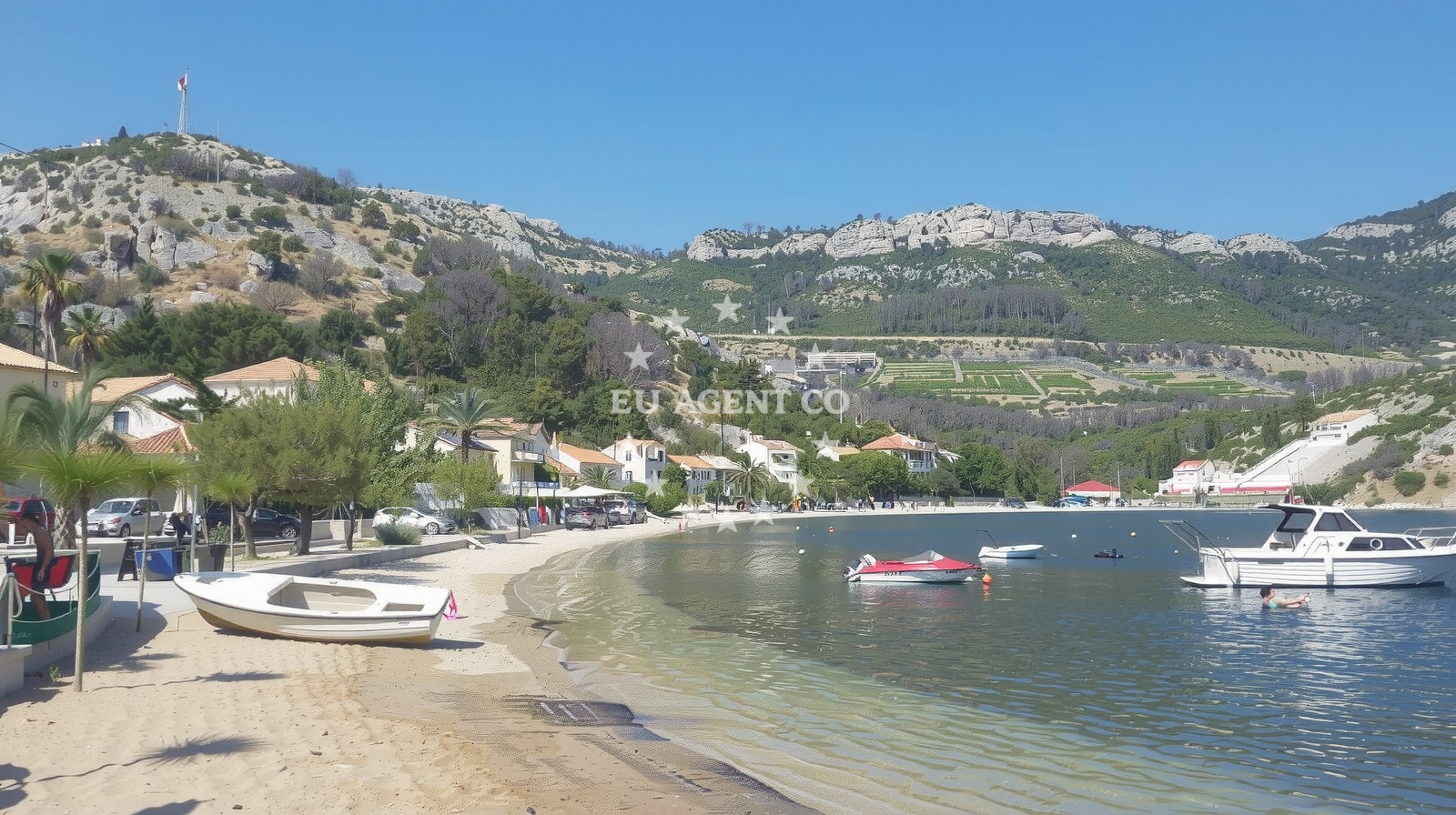Additional view of Trstenik beach in , Trstenik