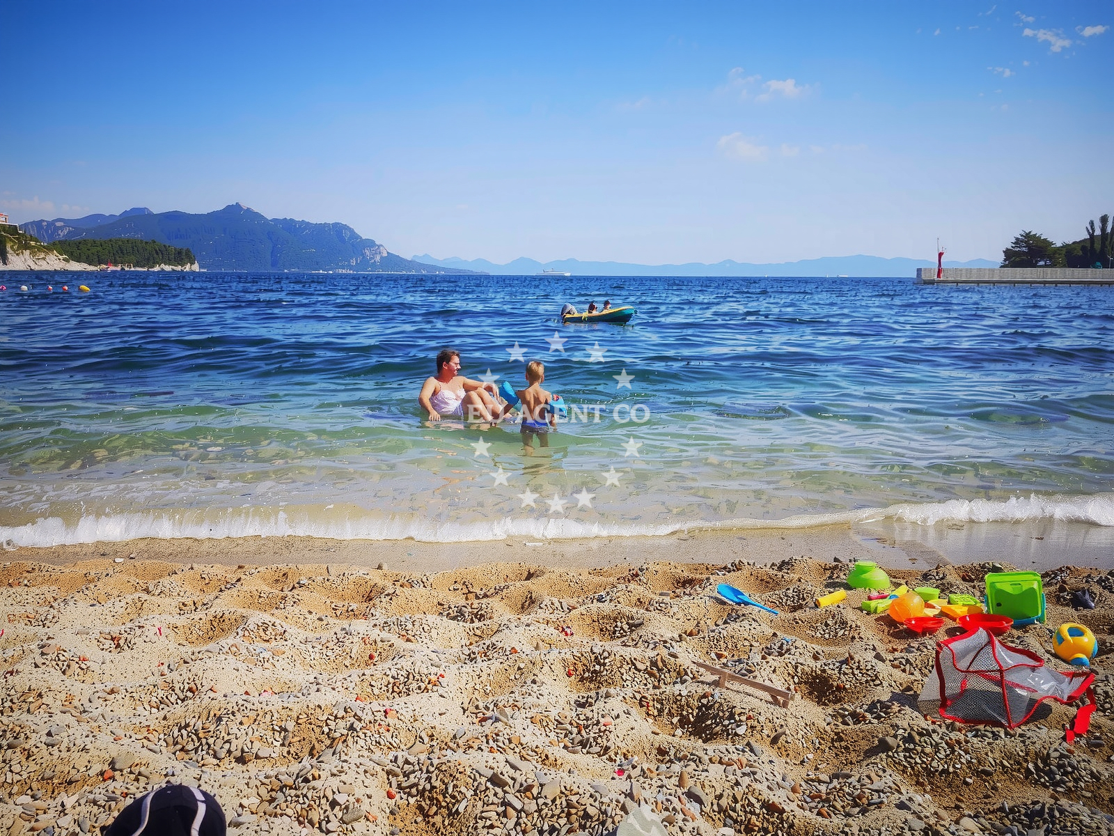 Additional view of Trstenik beach in , Trstenik