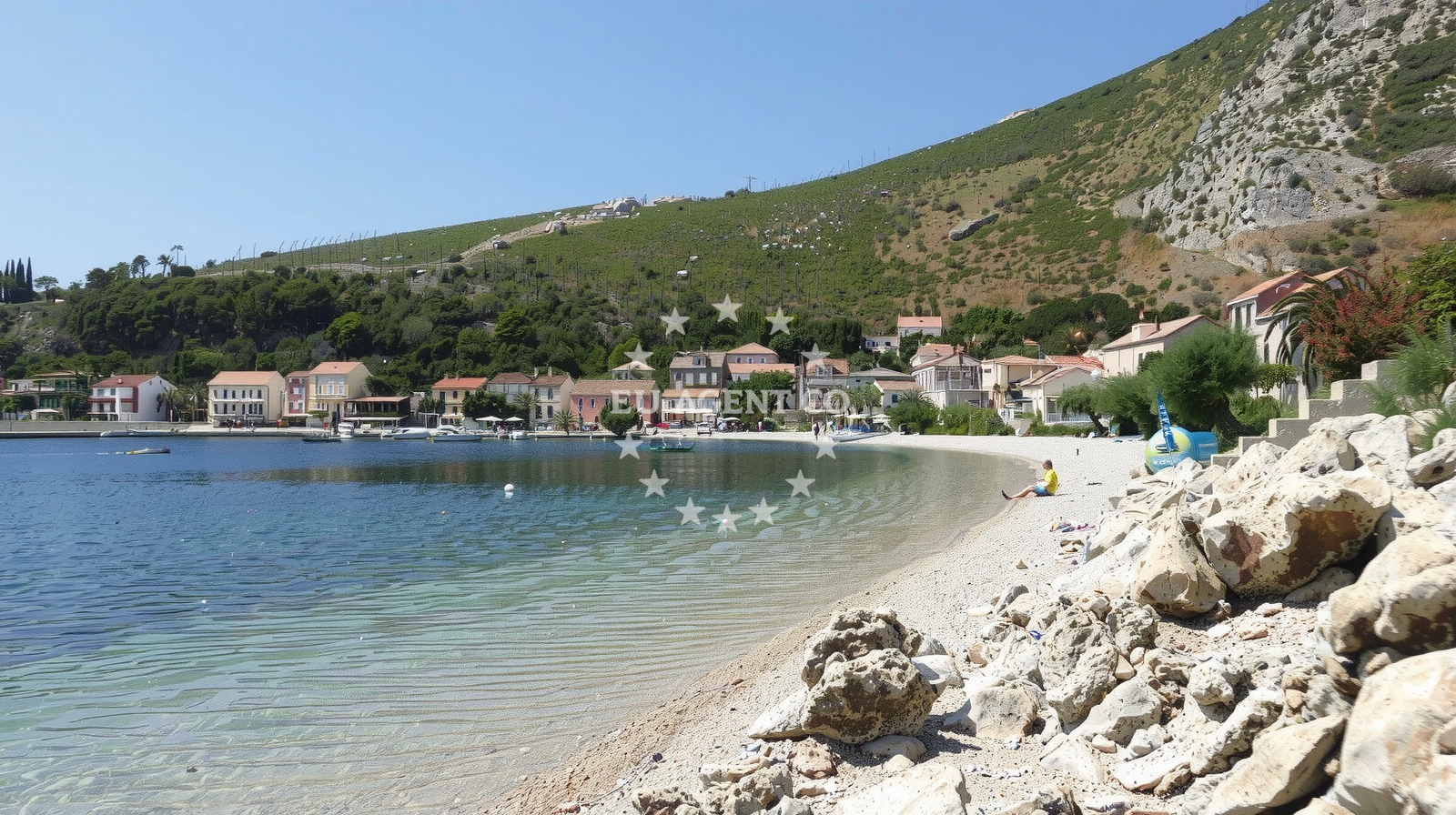 Additional view of Trstenik beach in , Trstenik