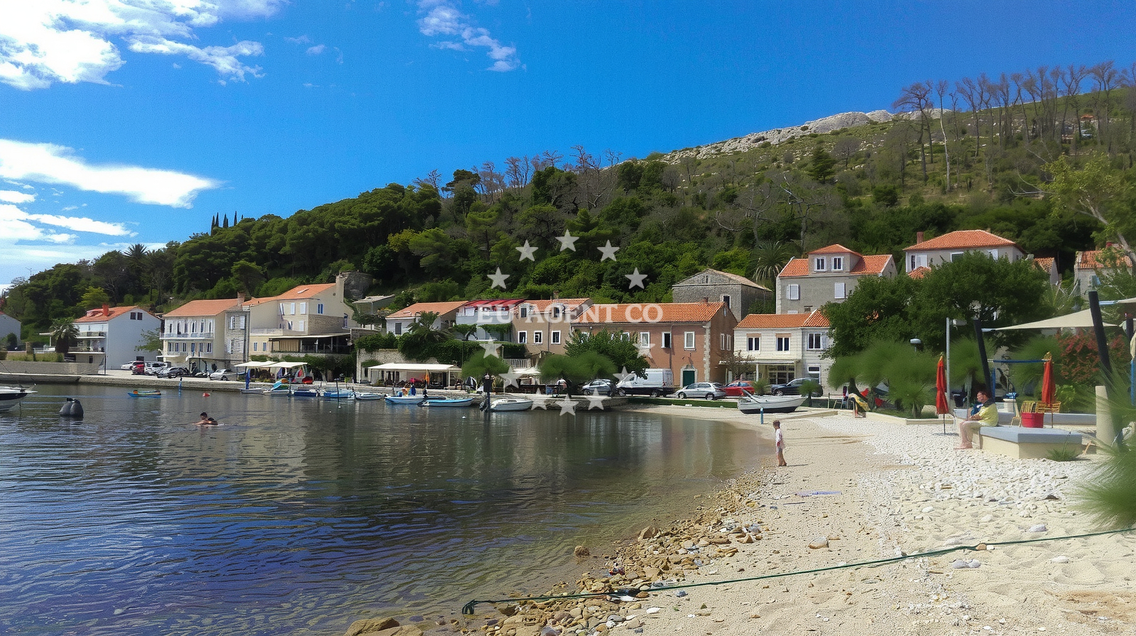 Additional view of Trstenik beach in , Trstenik
