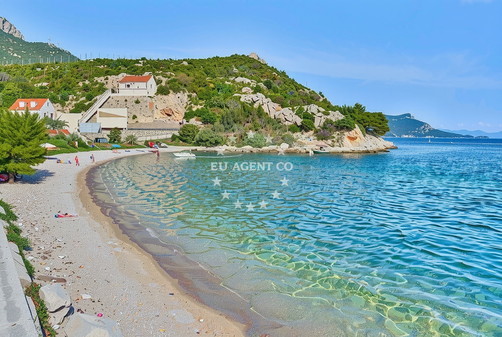 Additional view of Trstenik beach in , Trstenik