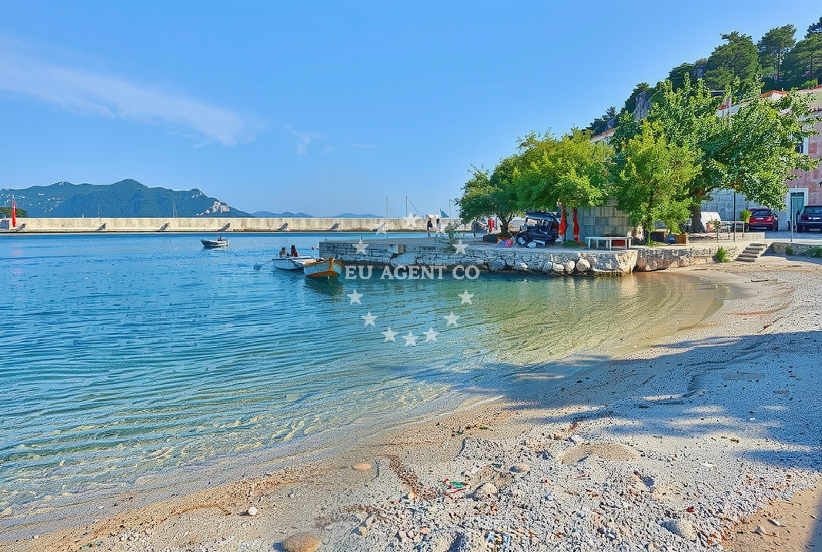 Additional view of Trstenik beach in , Trstenik