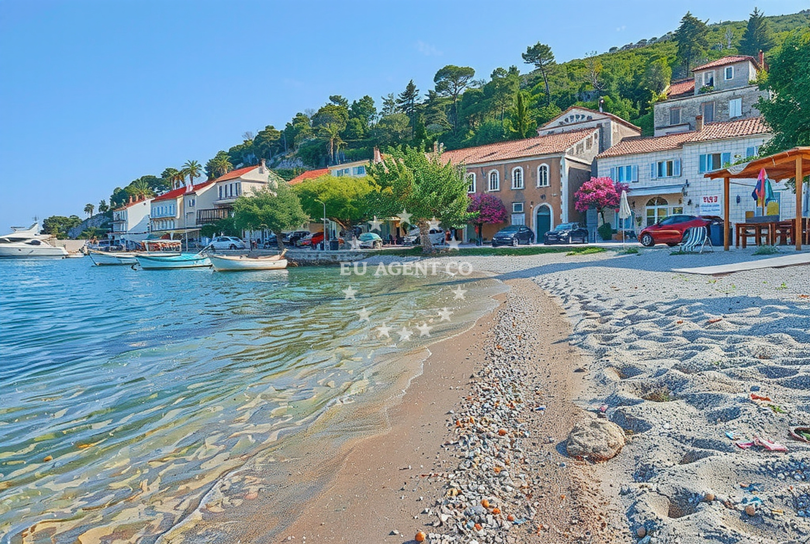 Additional view of Trstenik beach in , Trstenik