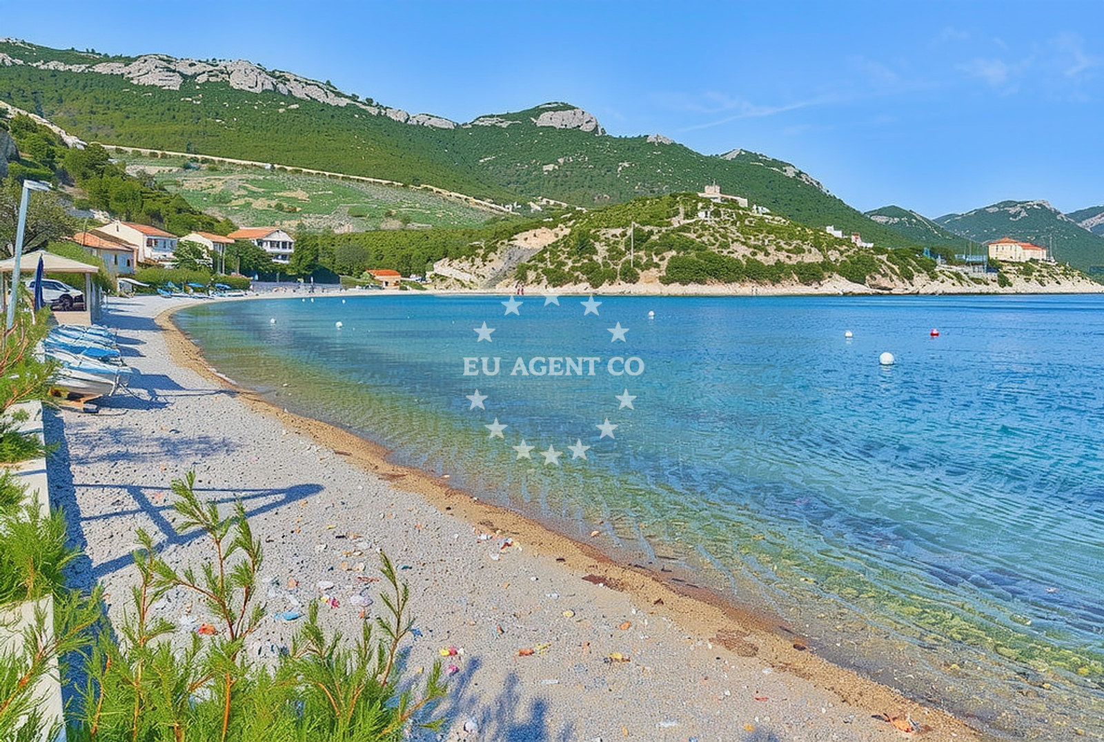 Additional view of Trstenik beach in , Trstenik