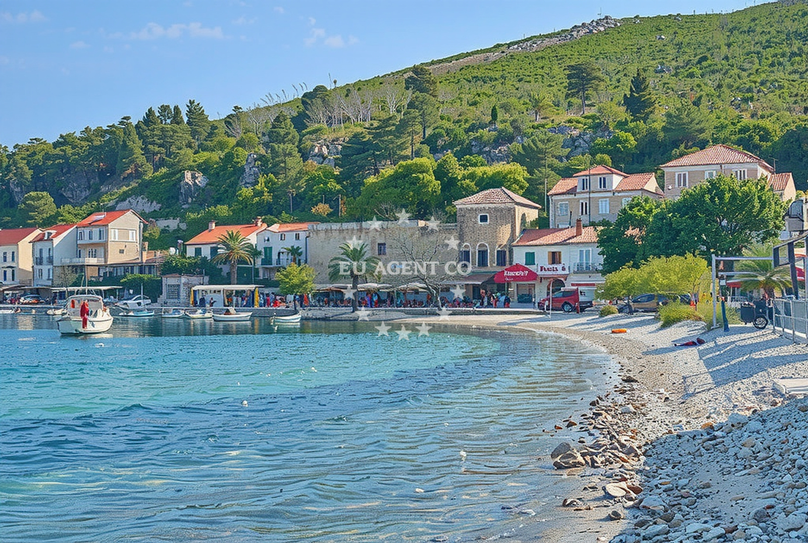 Additional view of Trstenik beach in , Trstenik