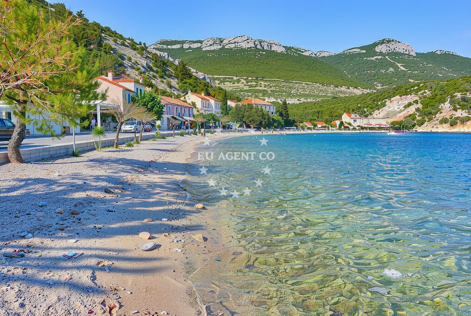 Additional view of Trstenik beach in , Trstenik
