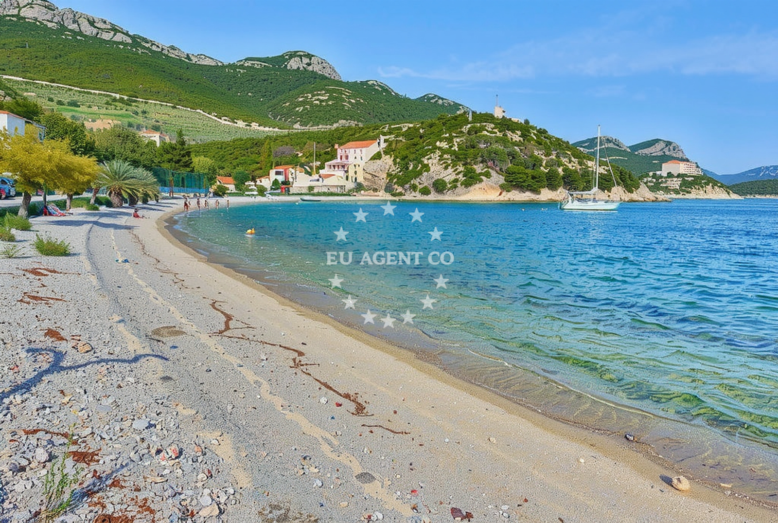 Additional view of Trstenik beach in , Trstenik