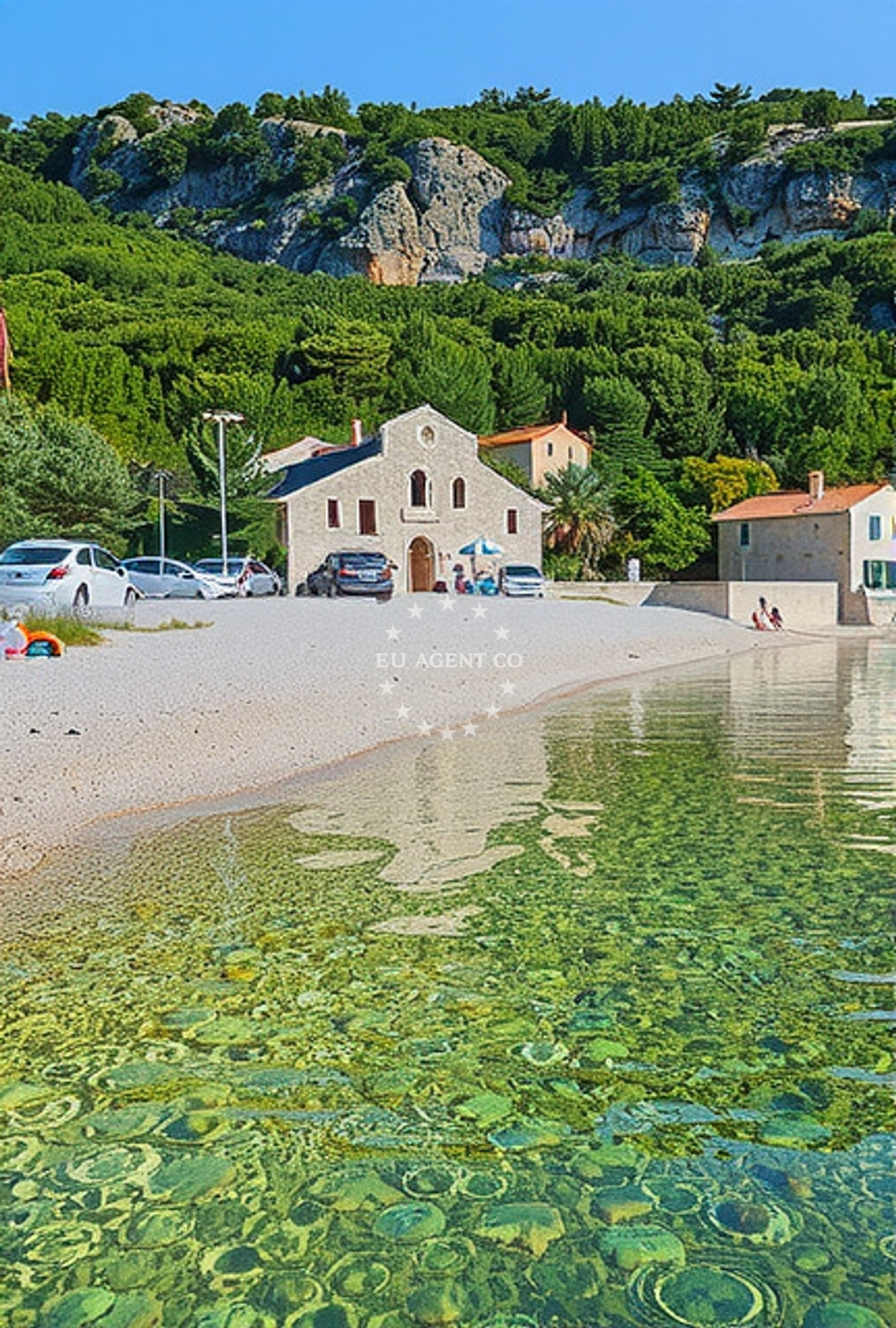 Additional view of Trsteno (Dubrovnik): beaches and coves in Trsteno (Dubrovnik)