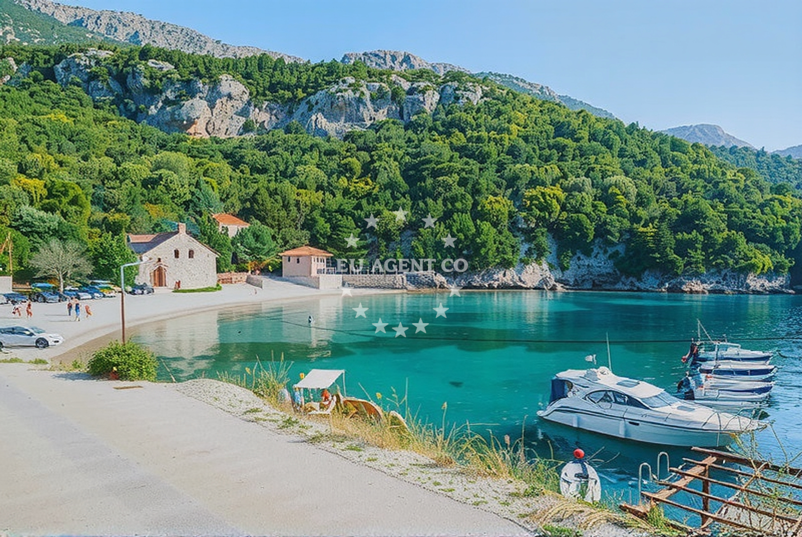 Additional view of Trsteno (Dubrovnik): beaches and coves in Trsteno (Dubrovnik)