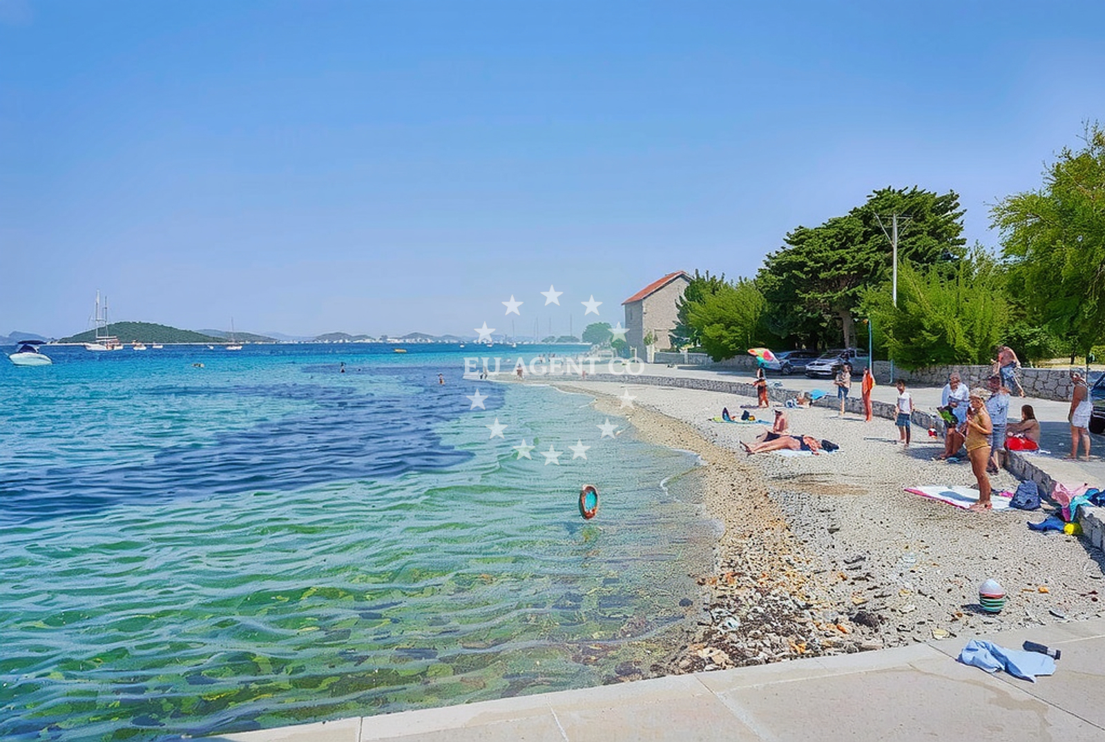 Additional view of Trutin Beach in Put Re?kova 3, Zlarin