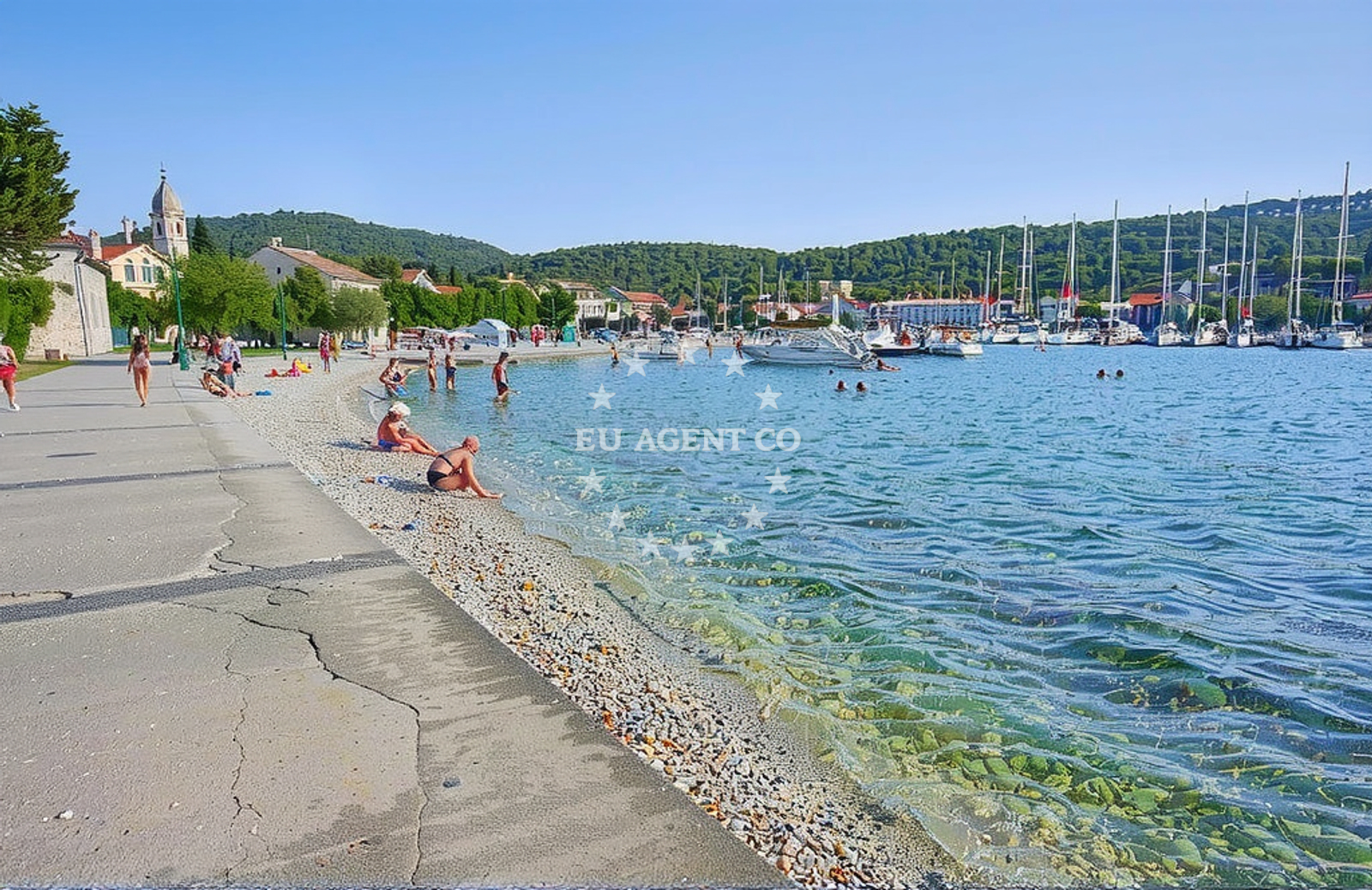 Additional view of Trutin Beach in Put Re?kova 3, Zlarin