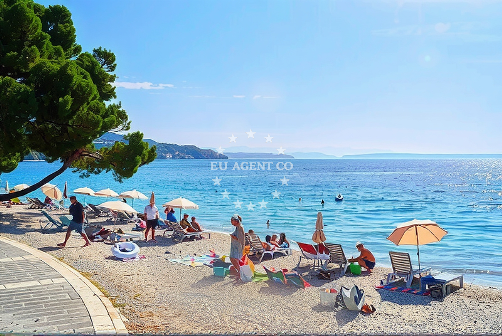 Additional view of Tučepi: beaches and coves (4) in Tučepi