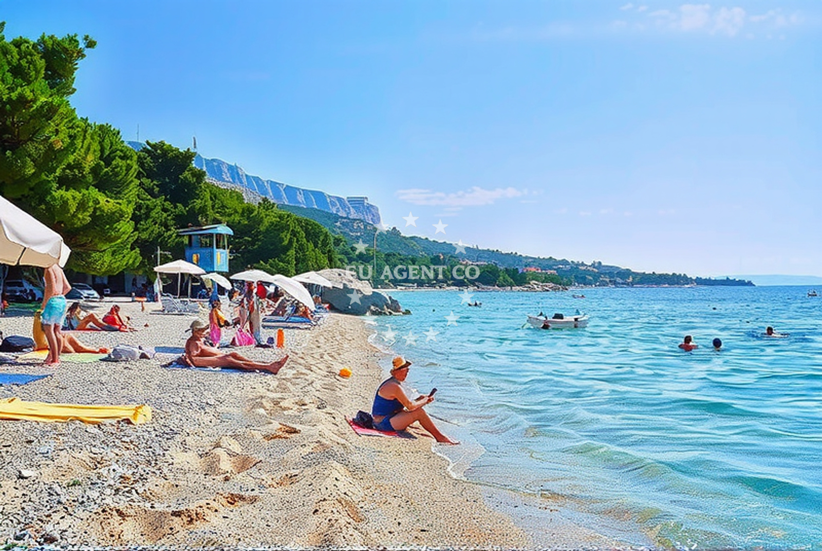 Additional view of Tučepi: beaches and coves (4) in Tučepi