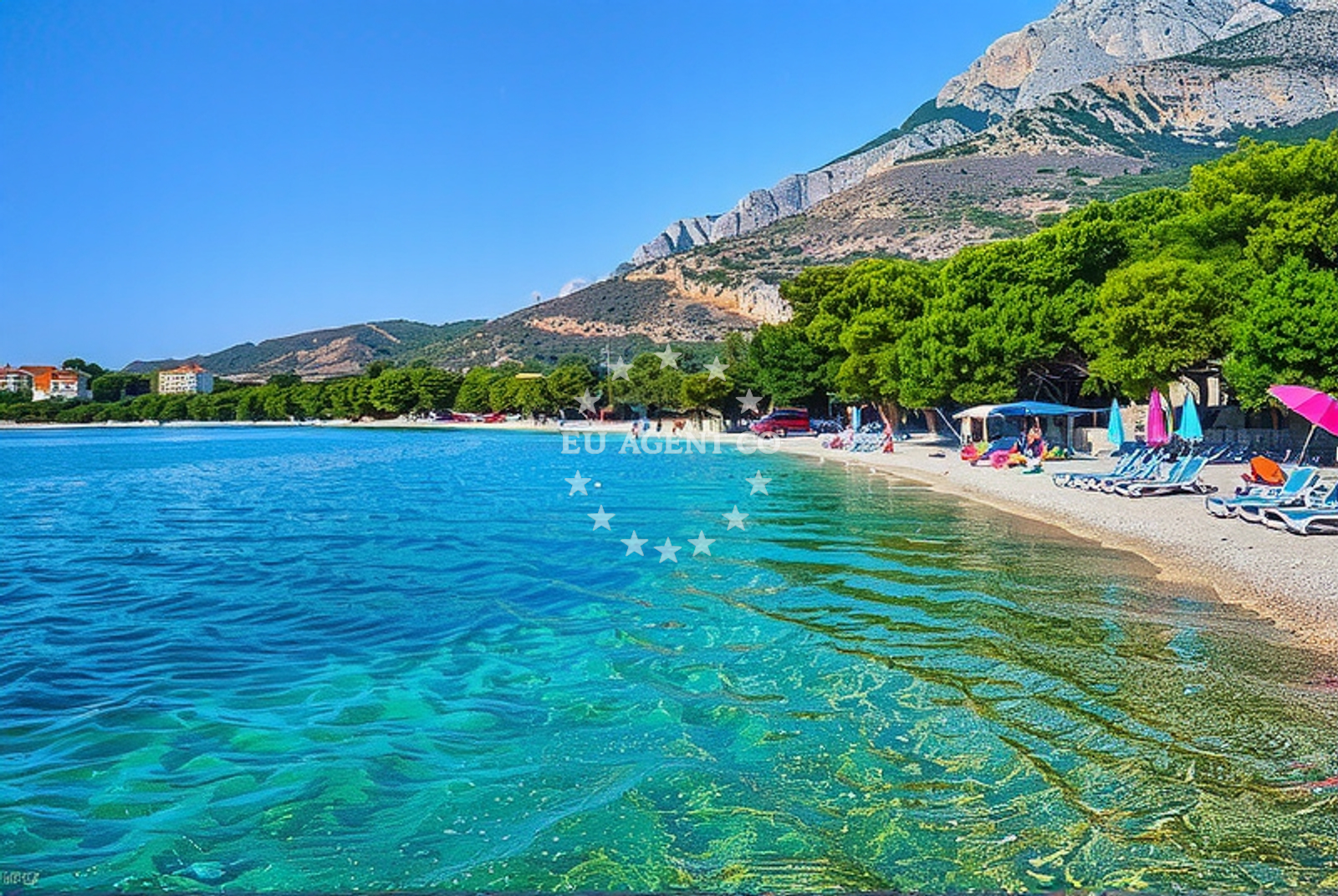 Additional view of Tučepi: beaches and coves (4) in Tučepi