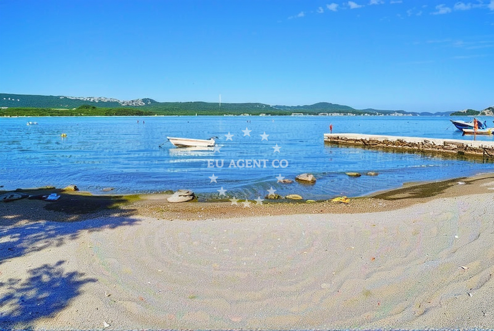 Additional view of Turanj beach in , Turanj
