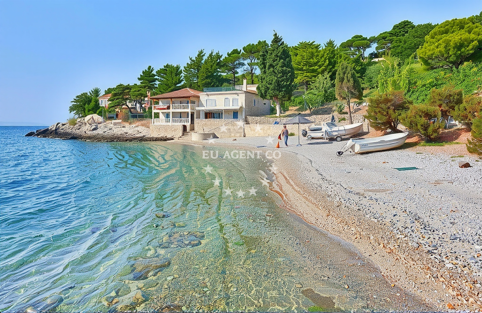 Additional view of Tvrdni Dolac beach in Uvala Vela Lučica b.b., Gdinj