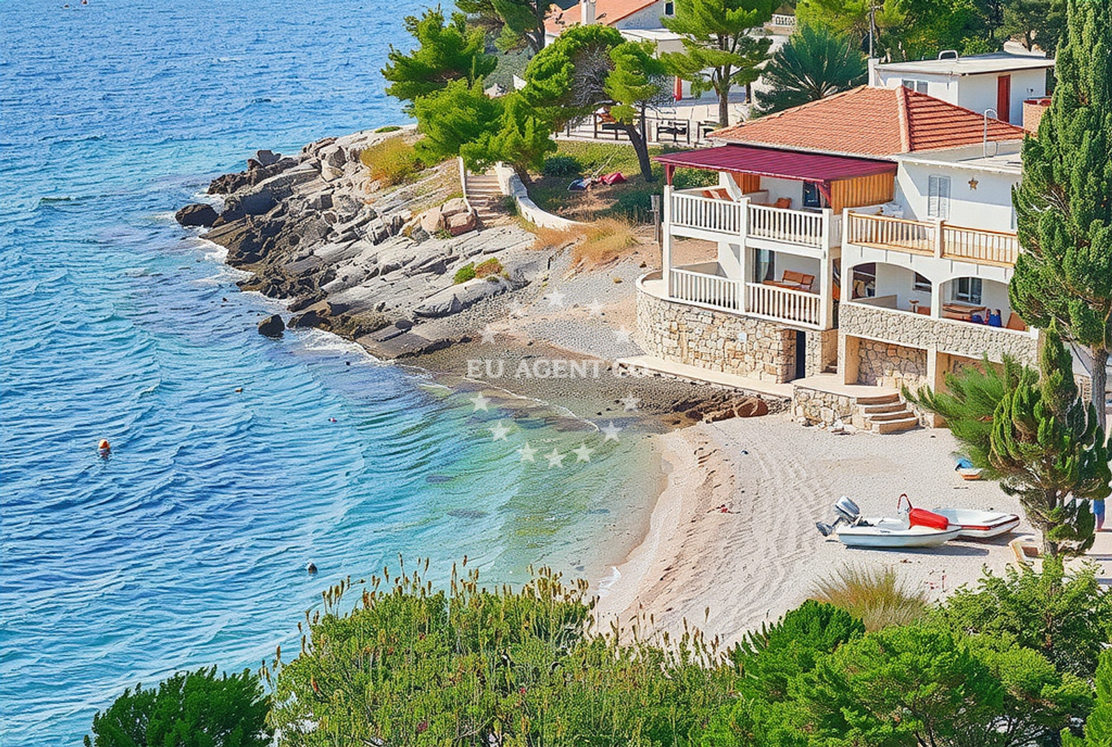 Additional view of Tvrdni Dolac beach in Uvala Vela Lučica b.b., Gdinj