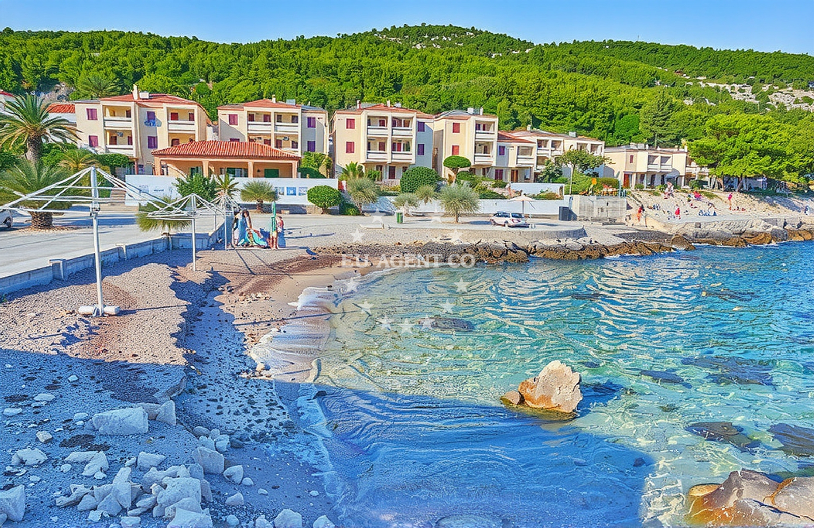 Additional view of Ubli (Lastovo): beaches and coves in Ubli (Lastovo)