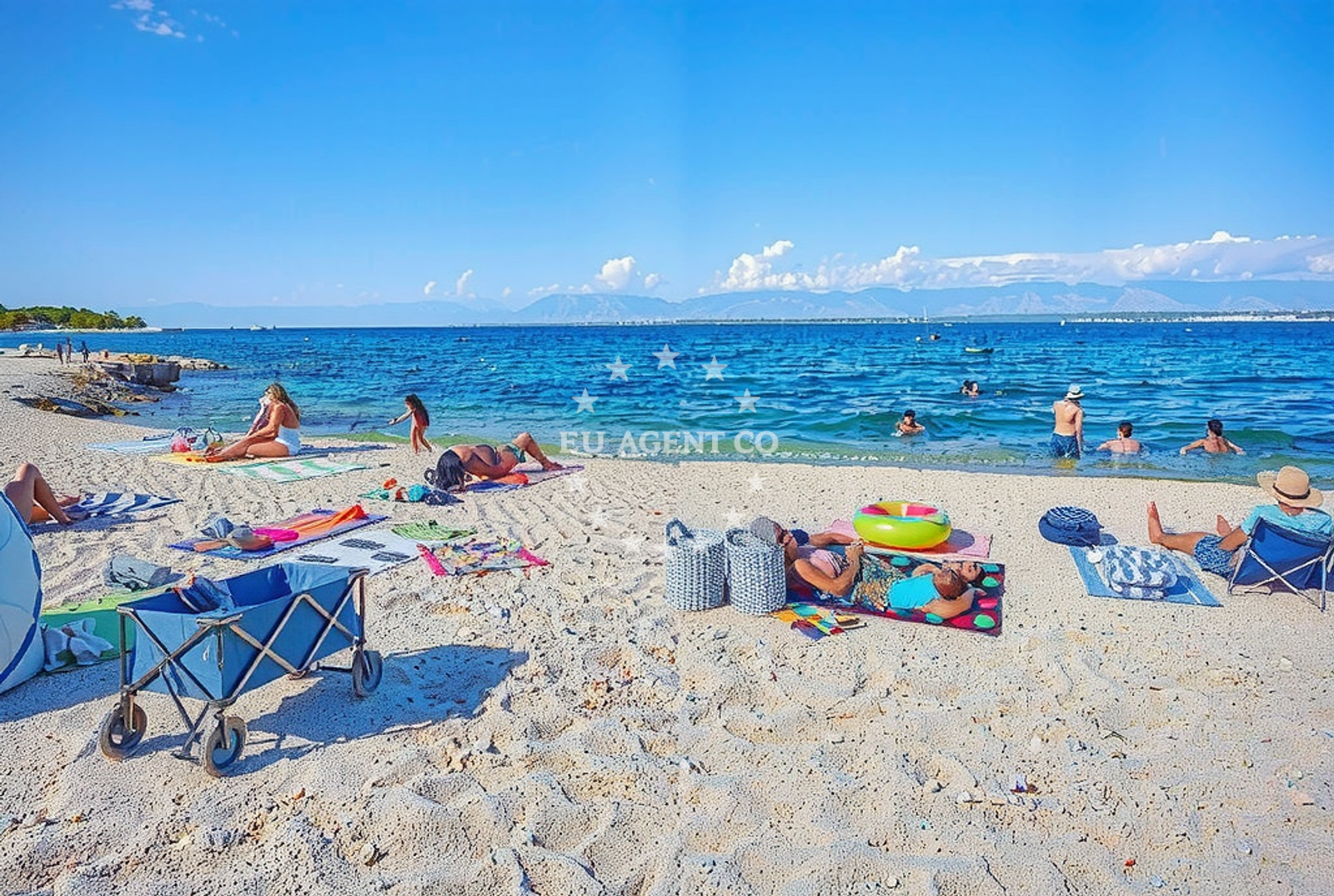 Additional view of Ugljan beach in Tratica 2E, Ugljan