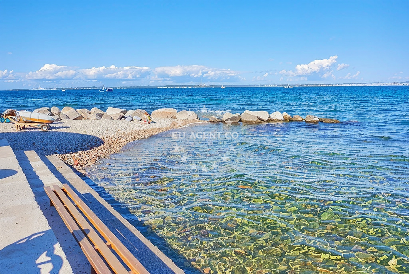 Additional view of Ugljan beach in Tratica 2E, Ugljan