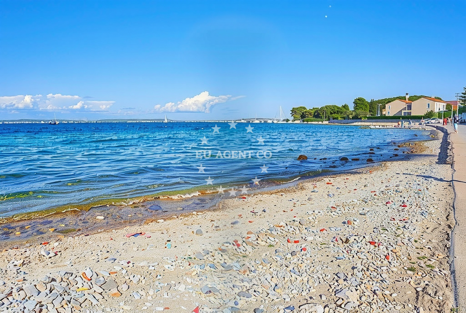 Additional view of Ugljan beach in Tratica 2E, Ugljan