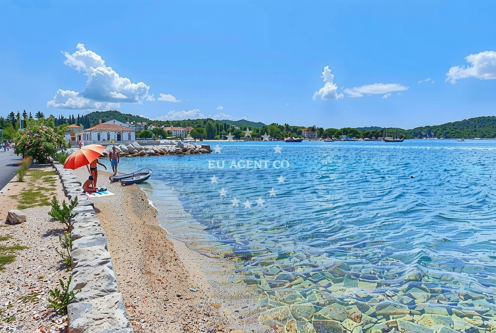 Sea and coastal view of Ugljan (Ugljan): beaches and coves (35) in Ugljan (Ugljan)
