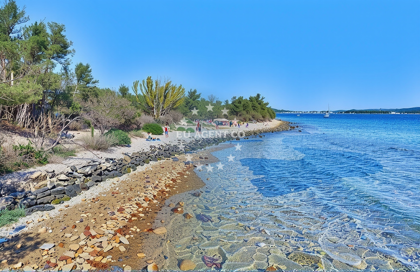 Additional view of Ugrinić (Pašman): beaches and coves (1) in Ugrinić (Pašman)