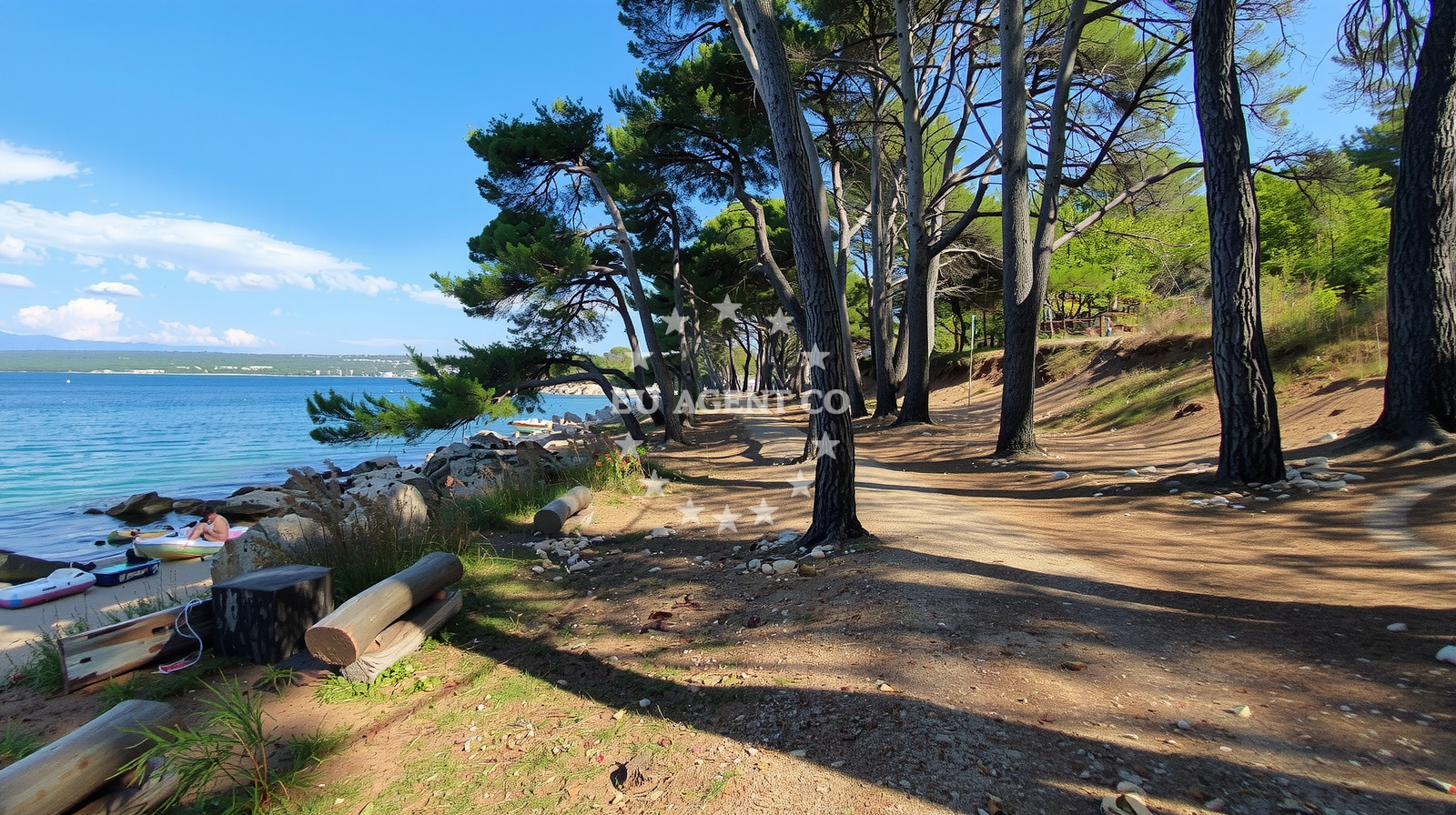 Additional view of Uhlic beach in Porat 185, Porat