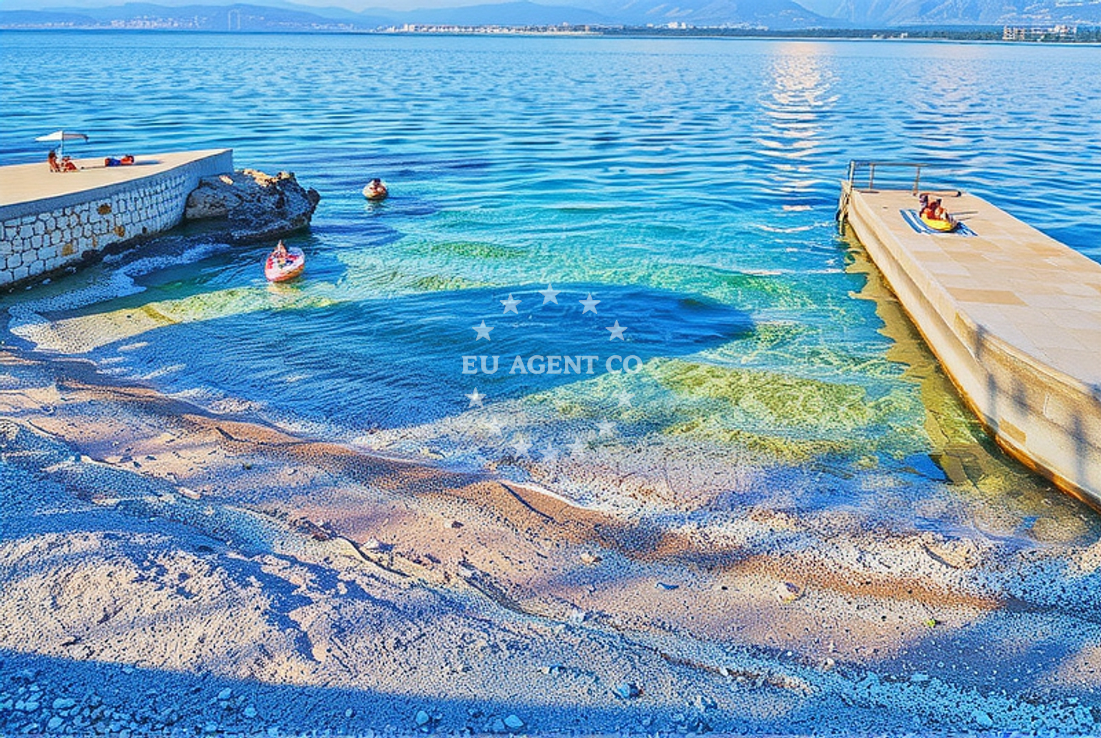 Additional view of Uhlic beach in Porat 185, Porat