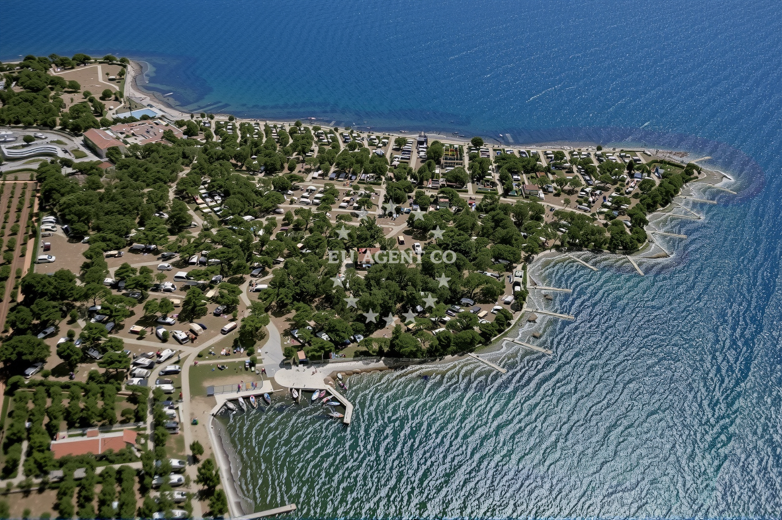 Additional view of Ulika beach in Červar bb, Poreč
