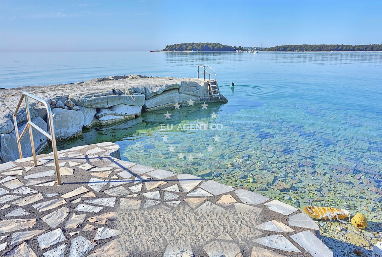 Sea and coastal view of Ulika sjever, Červar in Ulika sjever