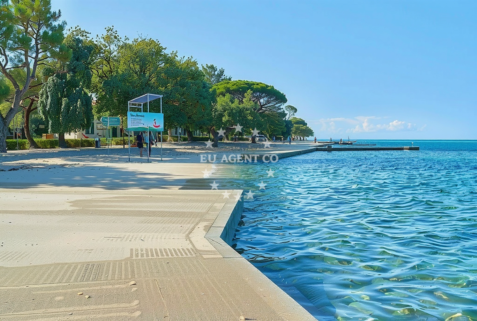 Additional view of Umag Sand Beach in 12 Gian Rinalda Carlia, Umag