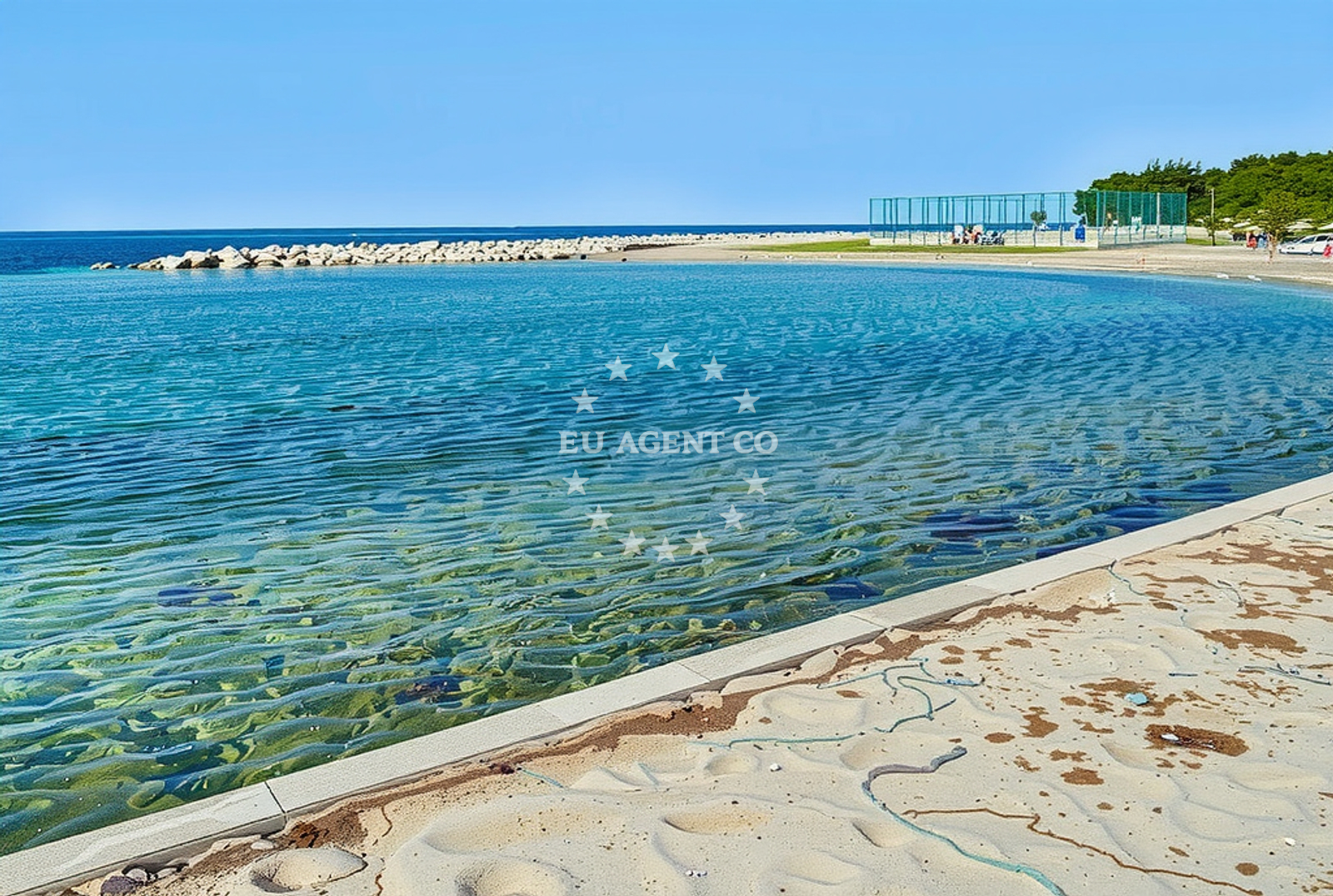 Additional view of Umag Sand Beach in 12 Gian Rinalda Carlia, Umag