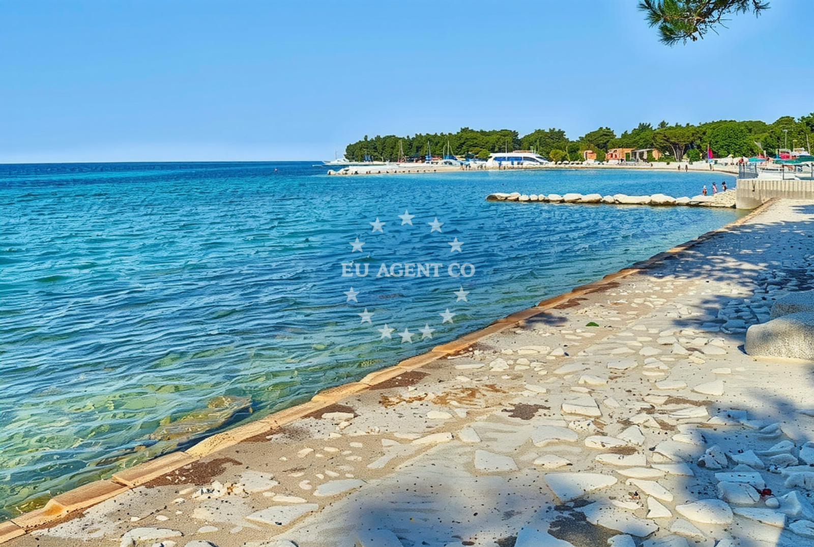 Additional view of Umag Sand Beach in 12 Gian Rinalda Carlia, Umag