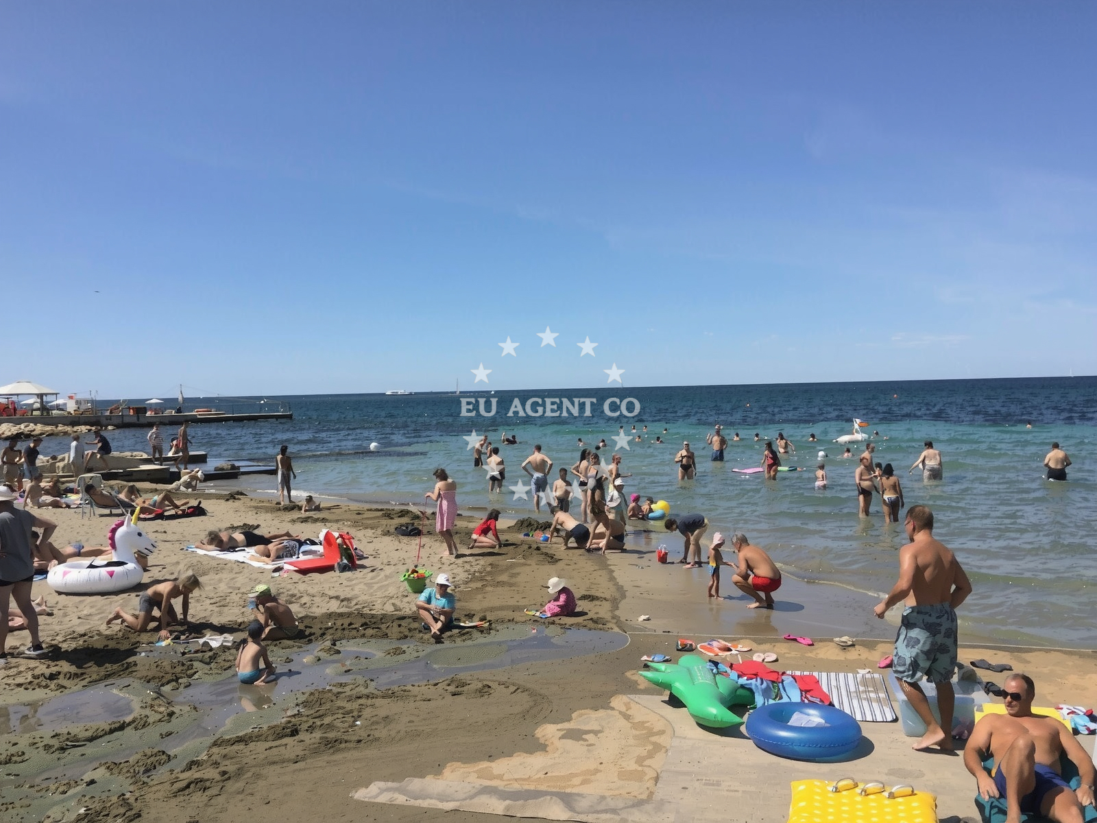 Additional view of Umag Sandy beach in ISTARSKA 47, Umag