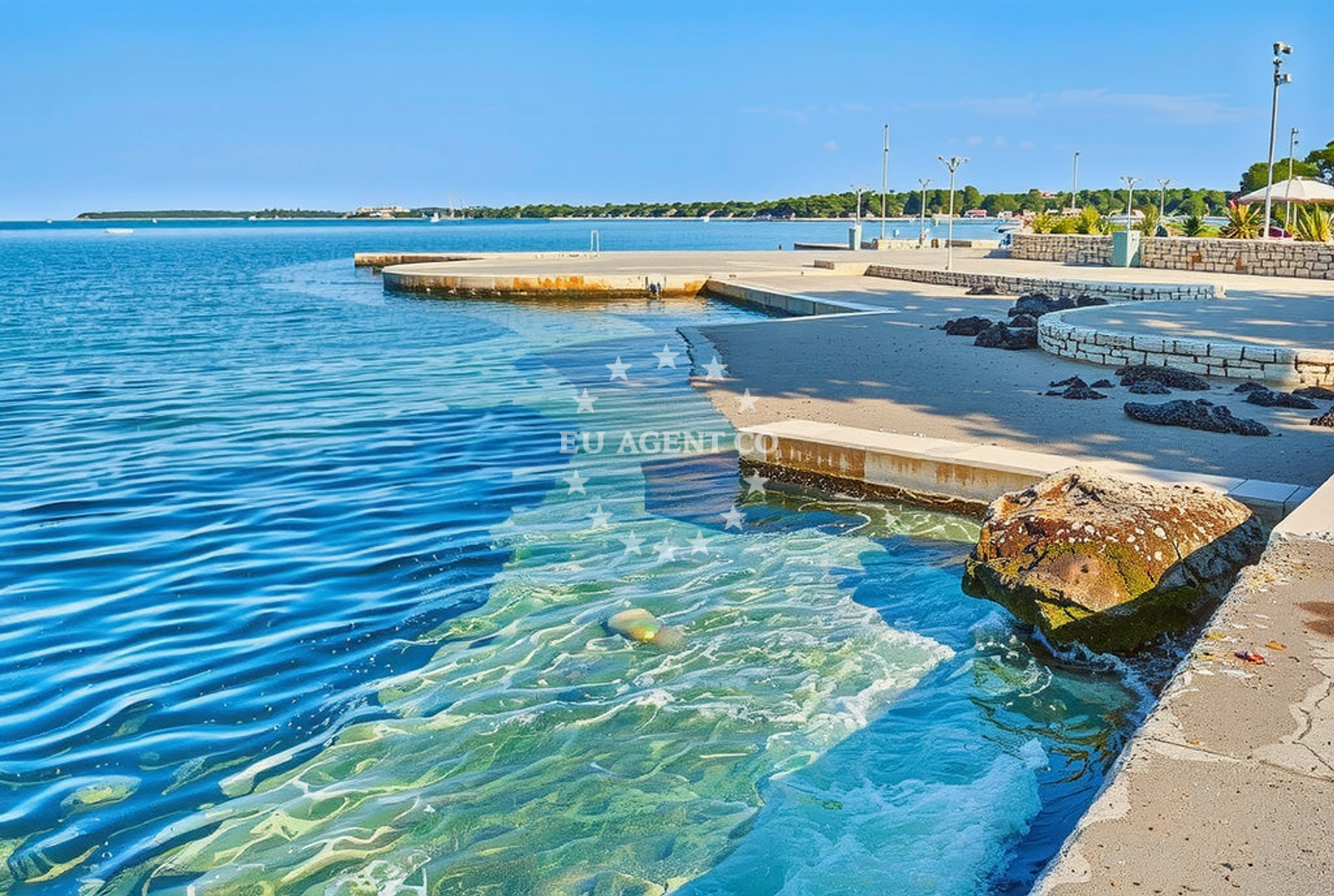 Additional view of Umag Sandy beach in ISTARSKA 47, Umag