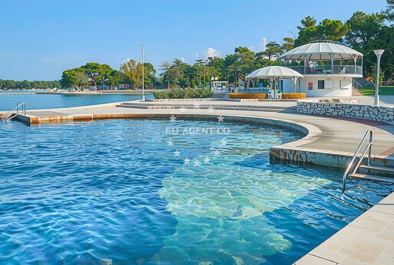 Additional view of Umag Sandy beach in ISTARSKA 47, Umag