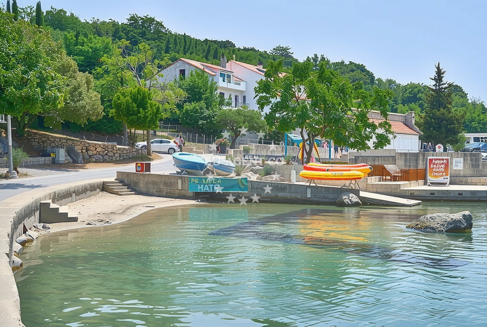 Additional view of Đurinići: beaches and coves in Đurinići