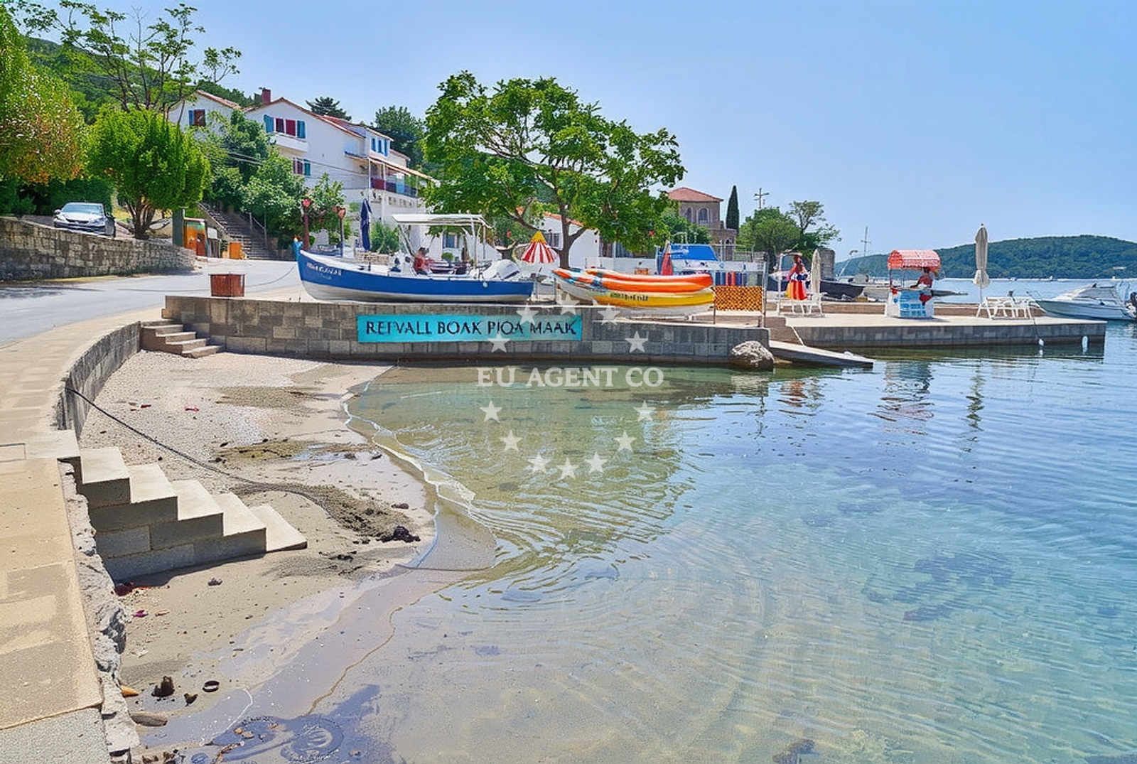 Additional view of Đurinići: beaches and coves in Đurinići