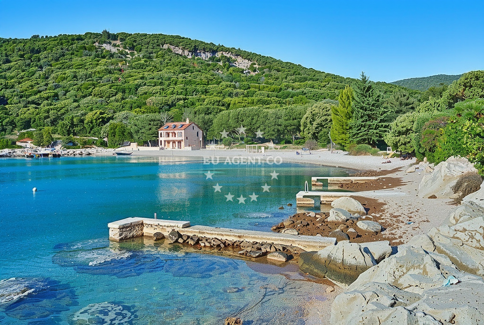 Additional view of Ustrine (Cres): beaches and coves (4) in Ustrine (Cres)