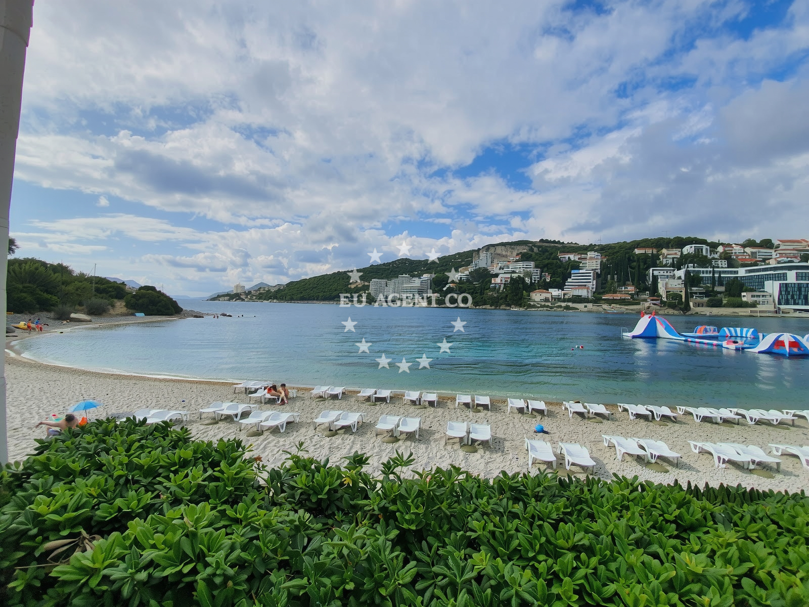 Additional view of Uvala Lapad beach in Masarykov put 3D, Dubrovnik