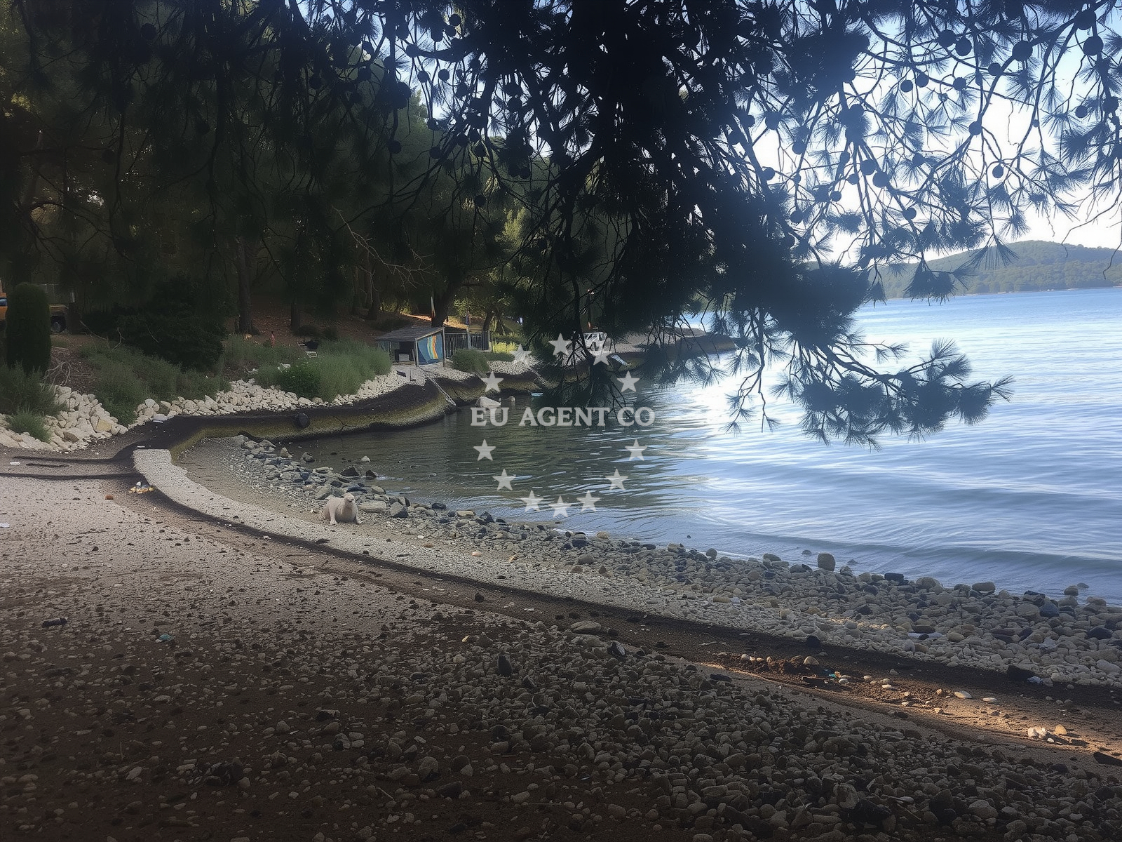 Beach facilities and surroundings at Uvala Medena in Put Kralja Tomislava 76 2, Seget Vranjica
