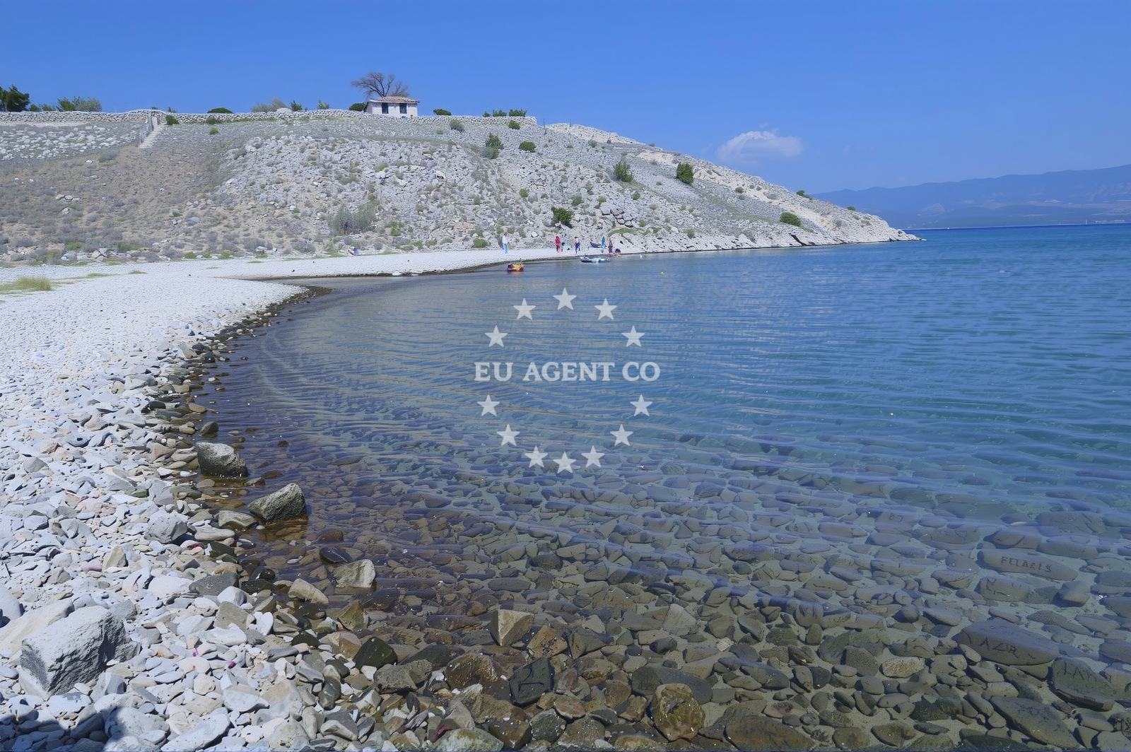 Sea and coastal view of Uvala Srscica Beach in Glagoljaška ulica 6, Vrbnik