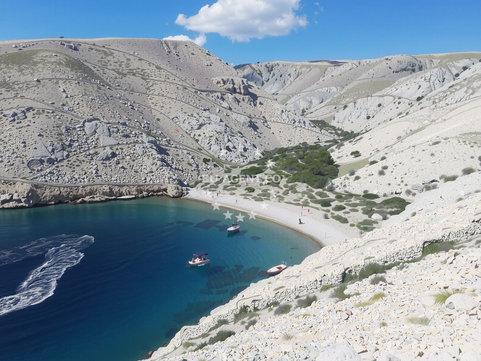 Additional view of Uvala Vela Draga in Zarok 50b, Baška