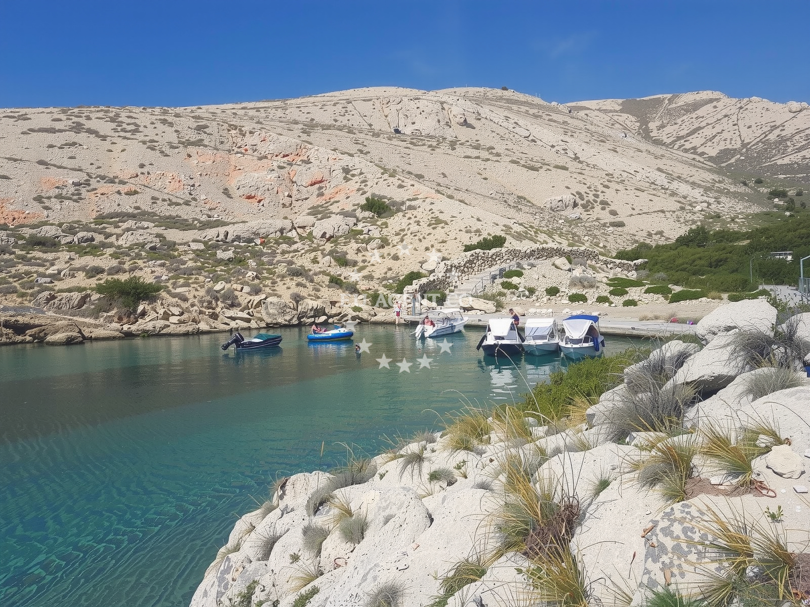 Additional view of Uvala Vela Draga in Zarok 50b, Baška
