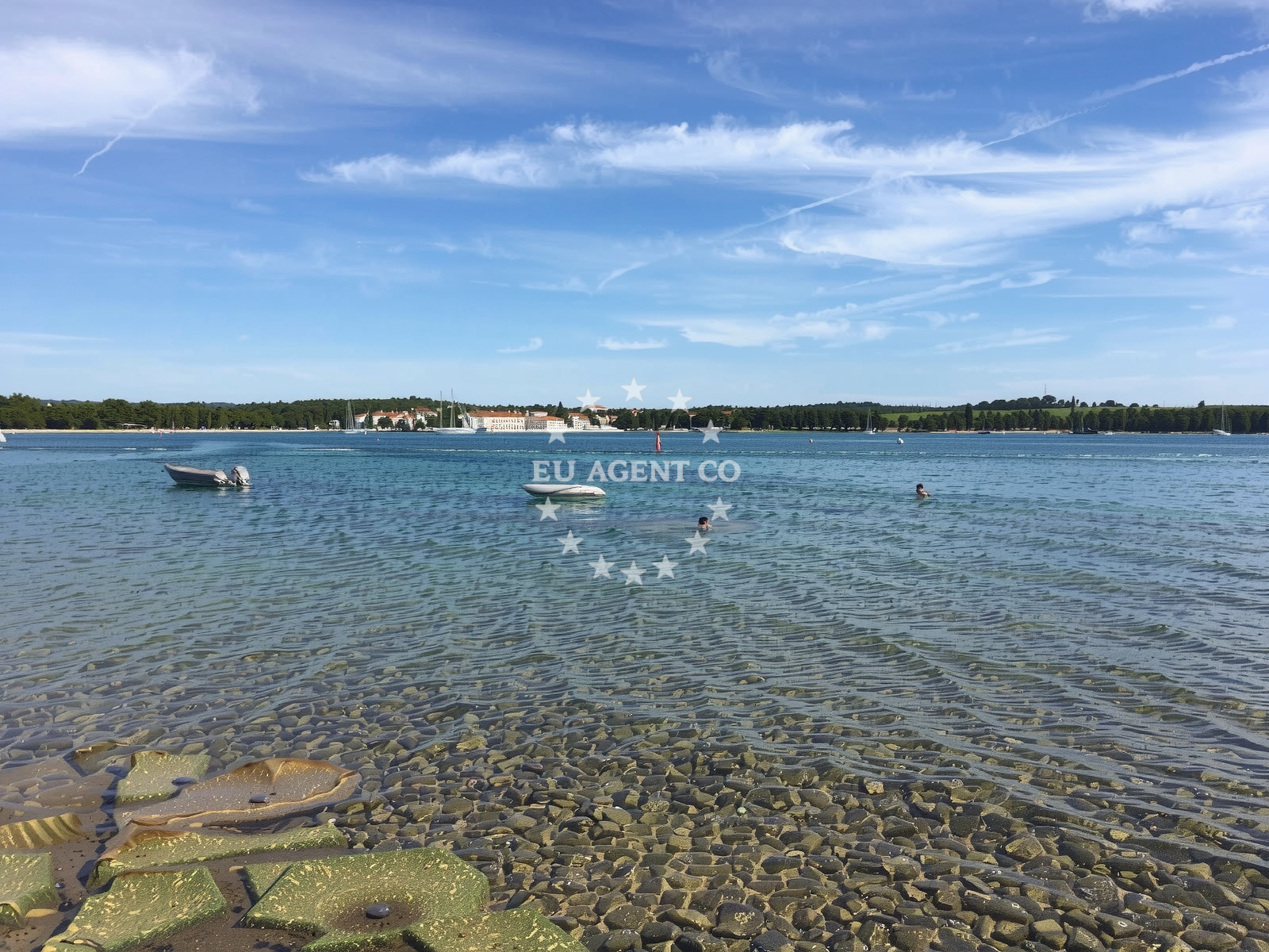 Additional view of Vabriga beach in Camping Solaris 1, Poreč
