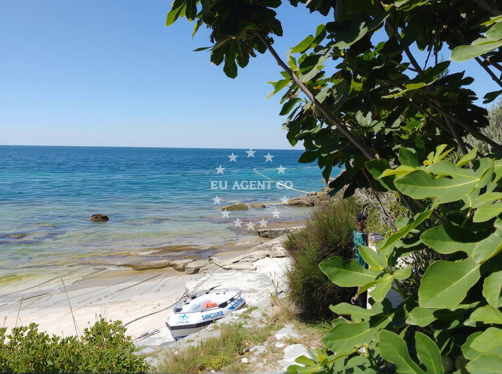 Additional view of Vabriga beach in Camping Solaris 1, Poreč