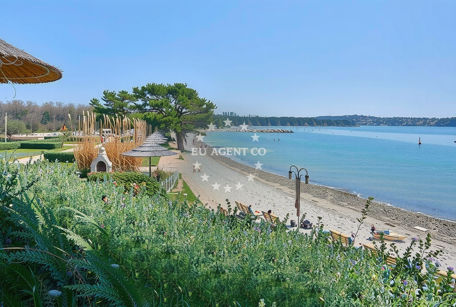 Additional view of Vabriga beach in Camping Solaris 1, Poreč