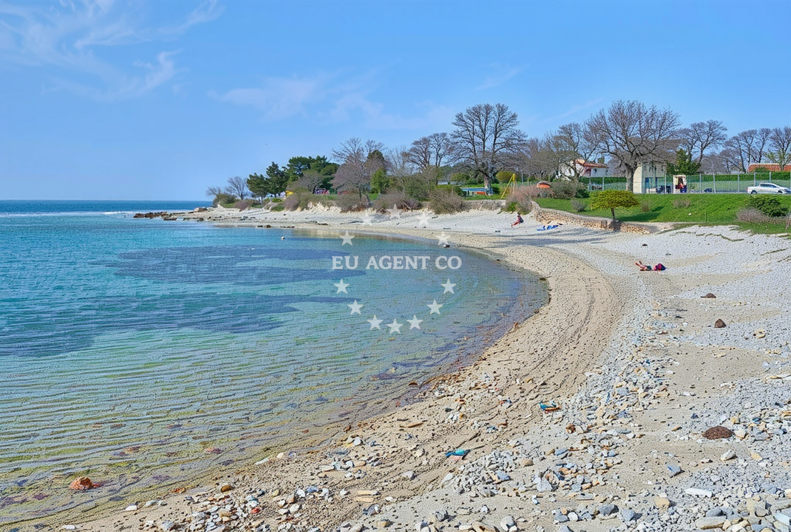 Additional view of Vabriga beach in Camping Solaris 1, Poreč